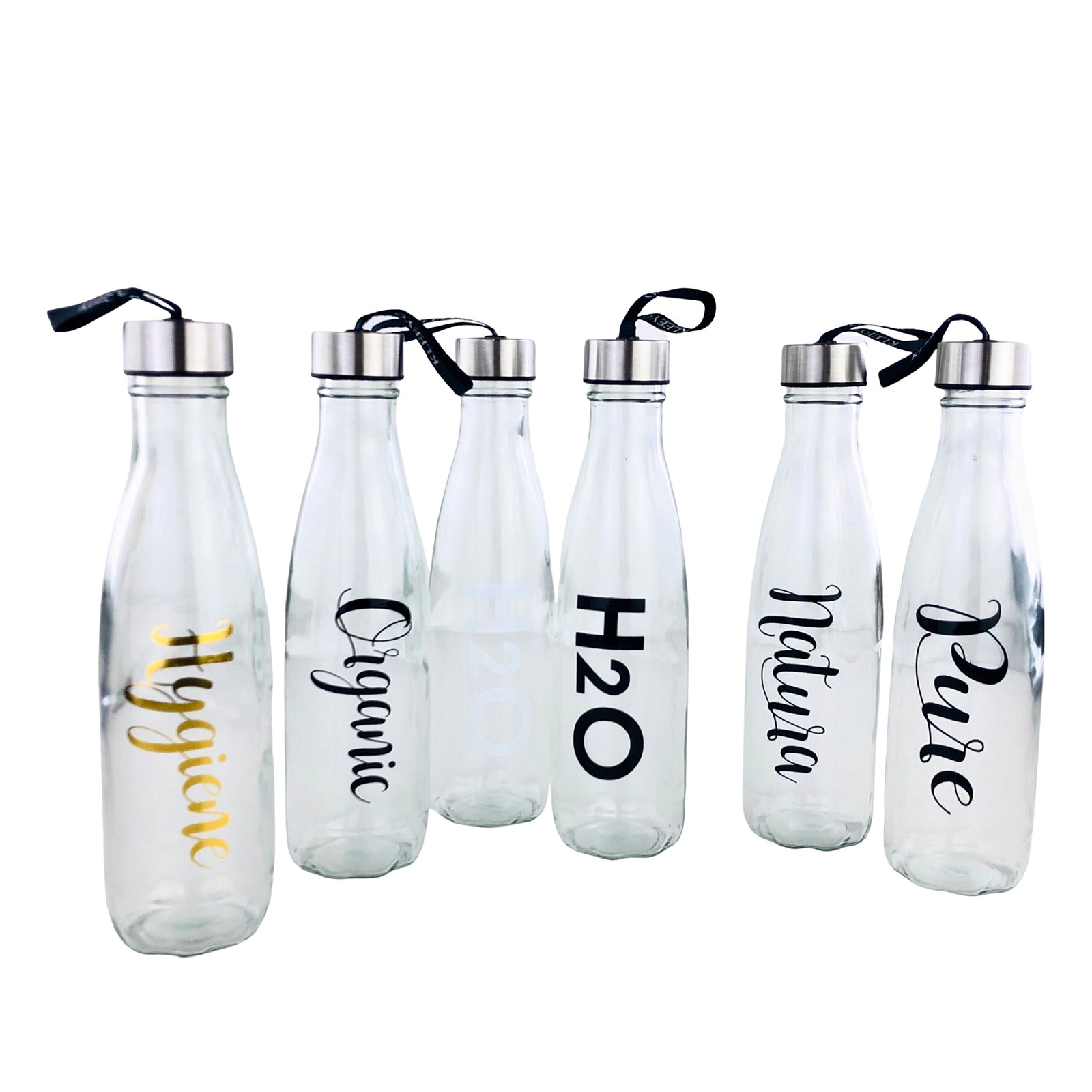 Kleeyo Glass Milk & Water Bottles