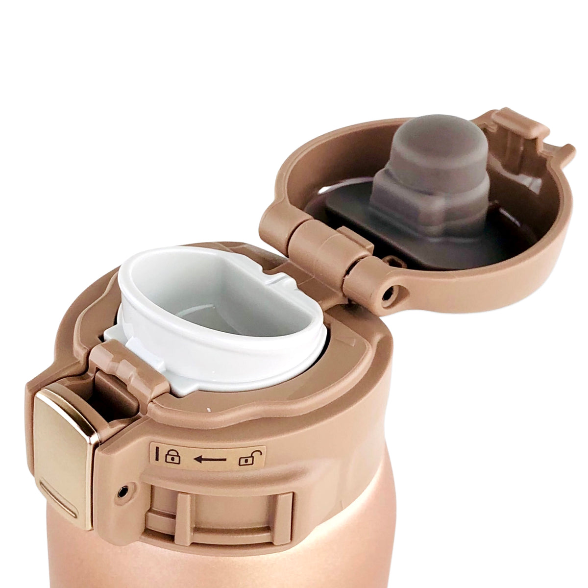 Golden Zojirushi Water Bottle