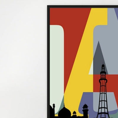 LAHORE SKYLINE INITIALS FUSION