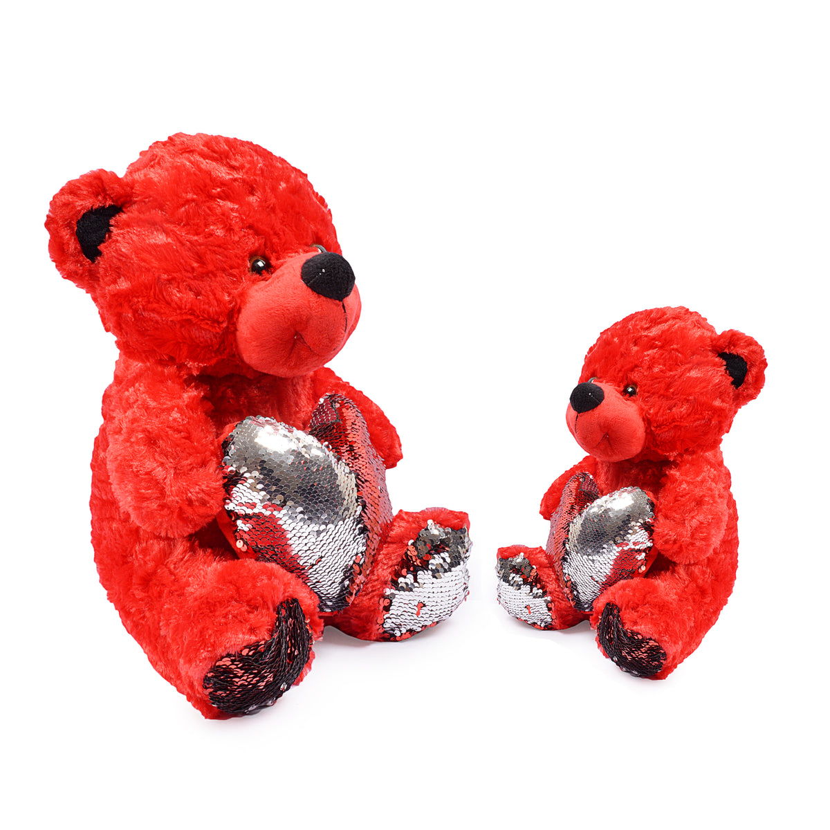 Fluffy Teddy Bear with Shinning Love