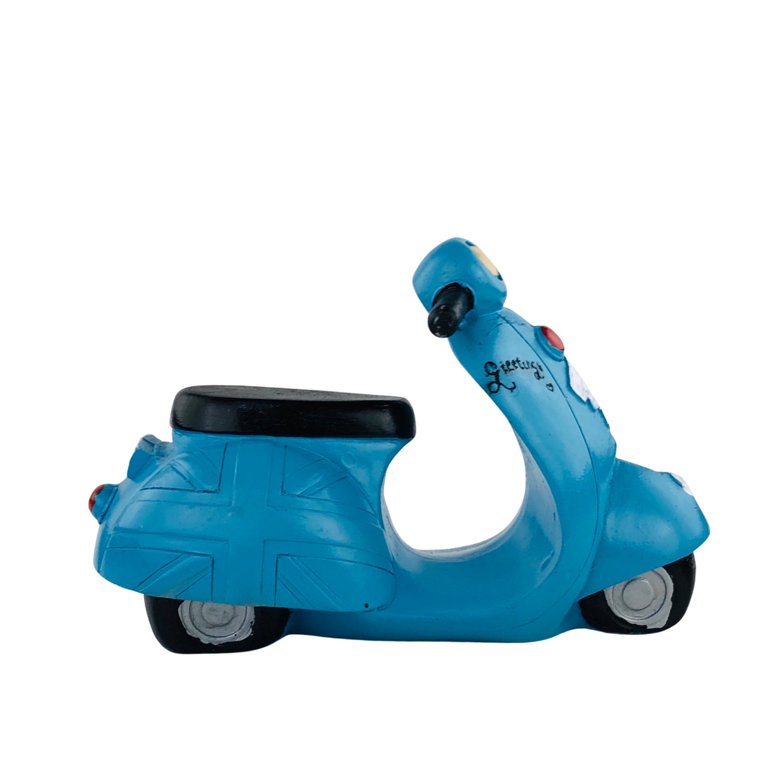 Resin Scooter Statue