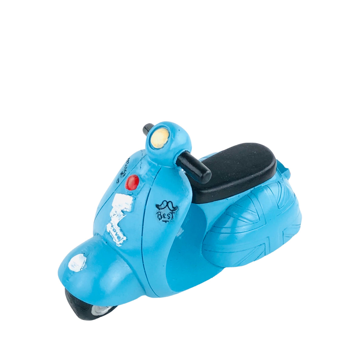 Resin Scooter Statue