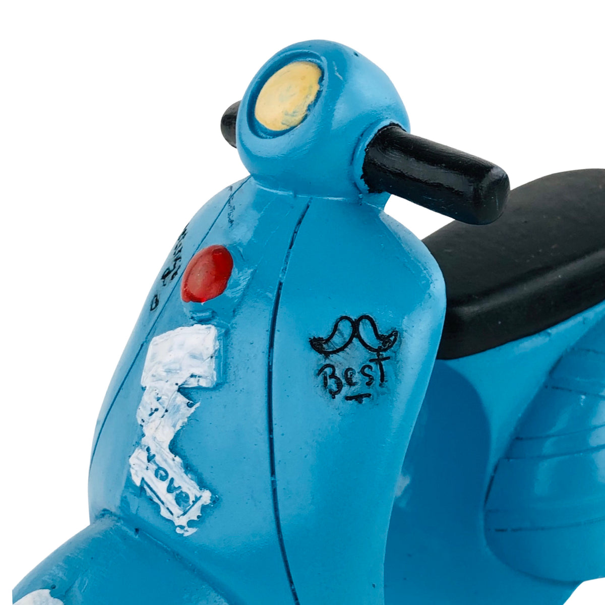 Resin Scooter Statue