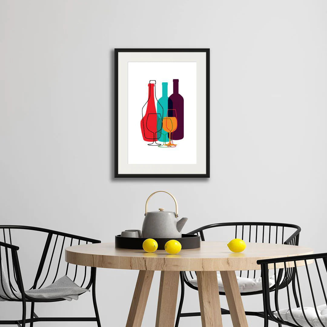 KITCHEN / DINING BOTTLES & GLASS ART