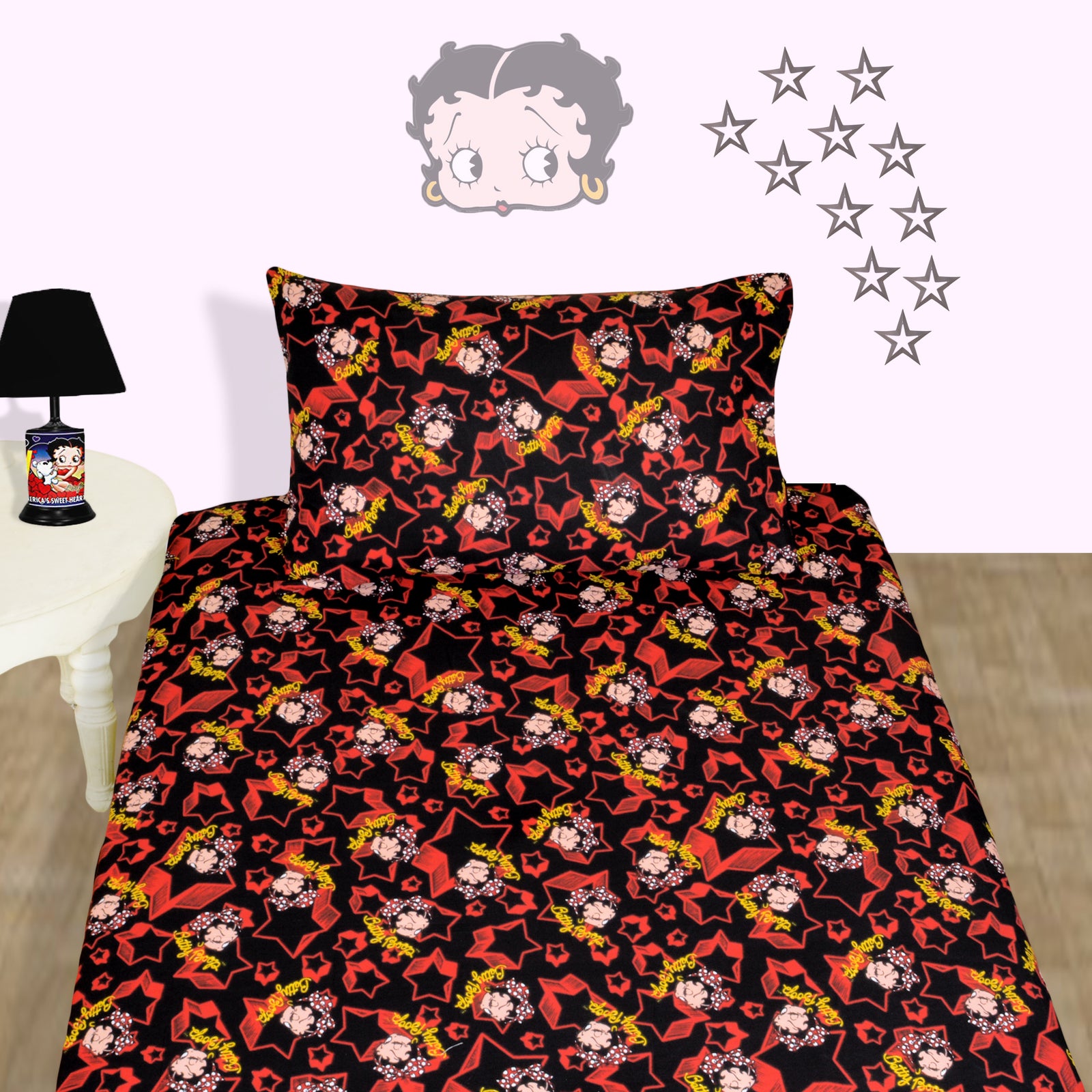 Betty Boop Classic Character Bed-sheet with Pillow case