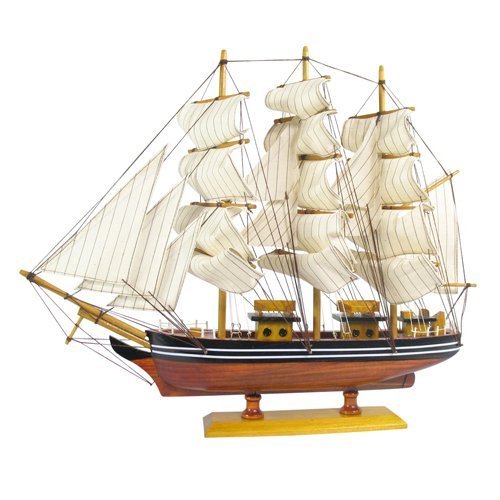 Decor Passat Tall Ship Detailed Wooden Model