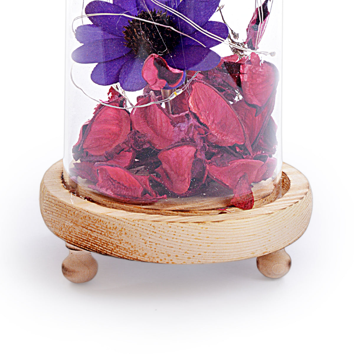 Decorative Flower Design Lightning Pot Poori
